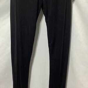 FREE-NWT-BLACK LEGGINGS -SIZE S- WITH THE LEOPARD PRINT LEGGINGS PURCHASE-SIZE-M